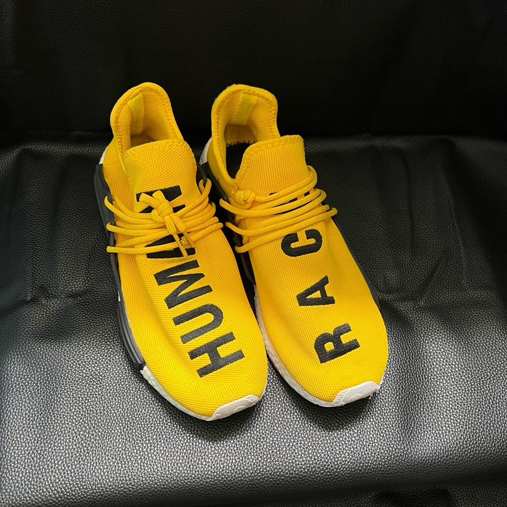 adidas Yellow Athletic Shoes